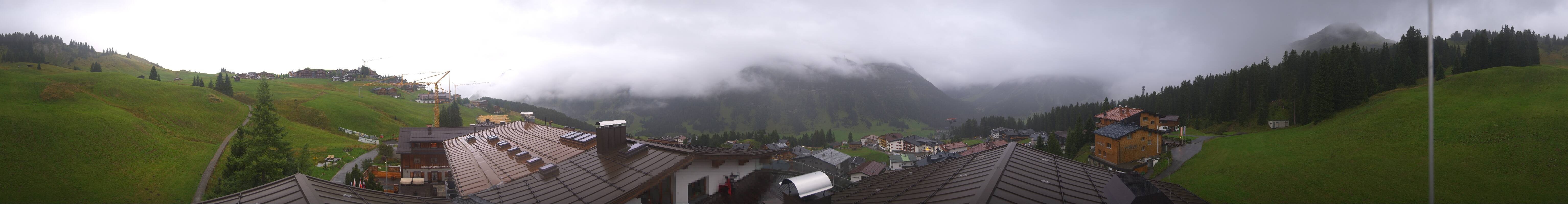 Archiv Foto Webcam Panorama Oberlech - Hotel Goldener Berg