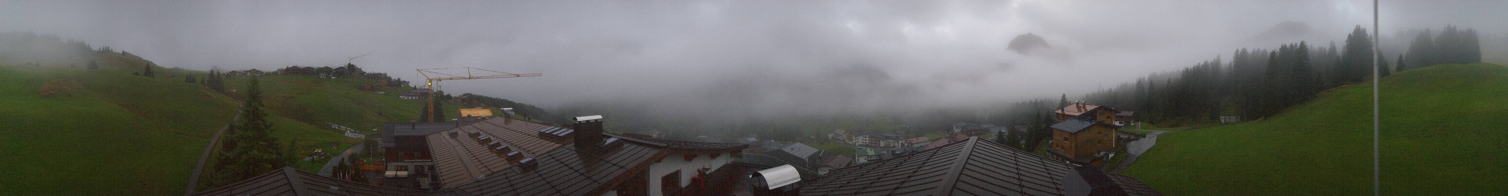 Archiv Foto Webcam Panorama Oberlech - Hotel Goldener Berg