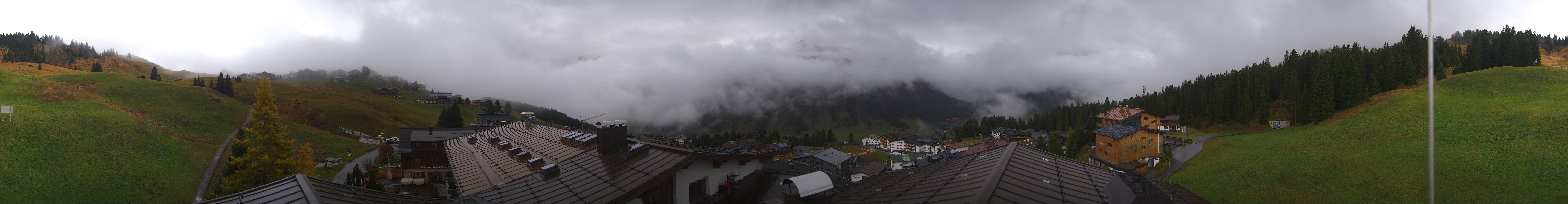 Archiv Foto Webcam Panorama Oberlech - Hotel Goldener Berg