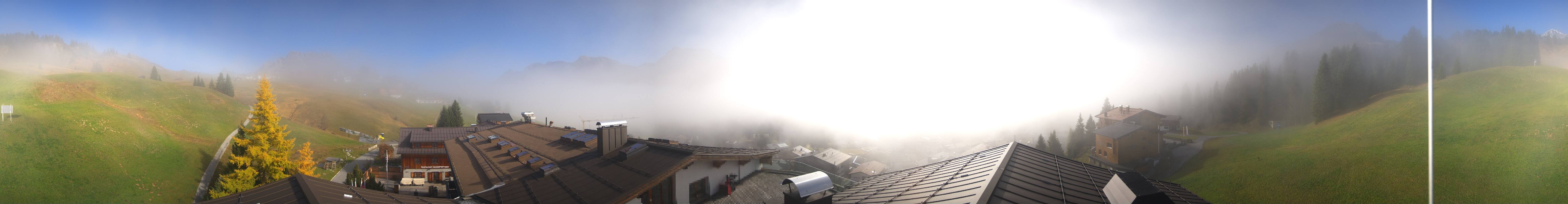 Archived image Webcam Panoramic view Oberlech from Hotel Goldener Berg