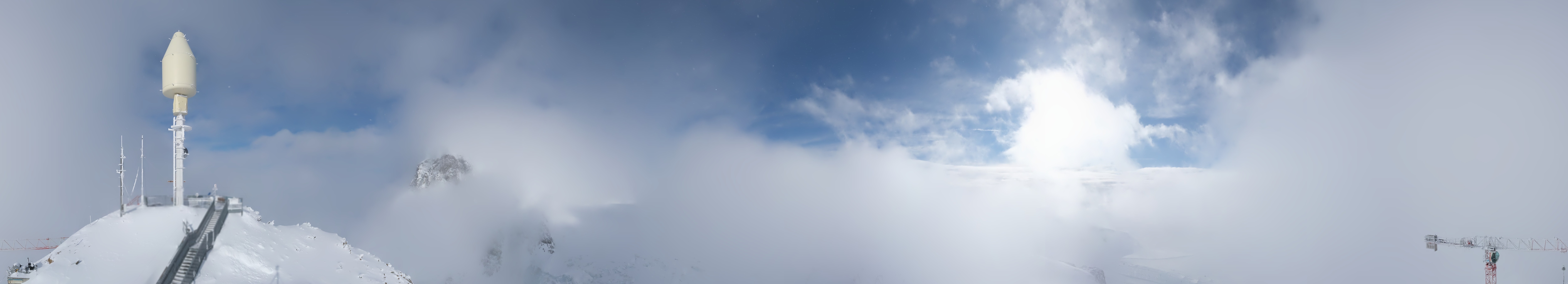 Archiv Foto Webcam Kleinmatterhorn Zermatt