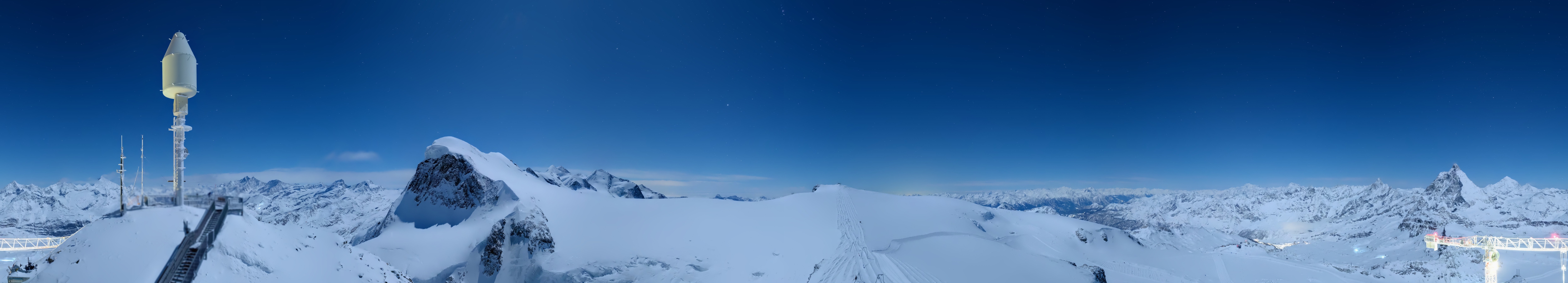 Archiv Foto Webcam Kleinmatterhorn Zermatt