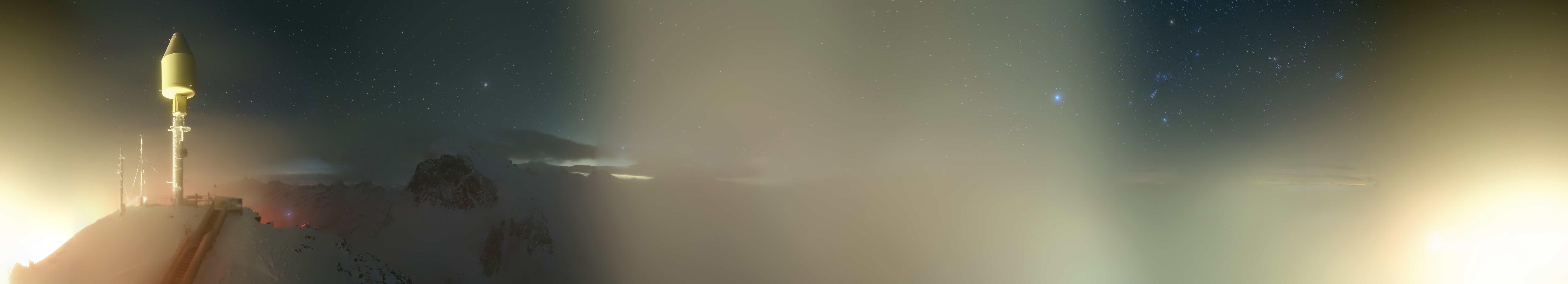 Archiv Foto Webcam Kleinmatterhorn Zermatt