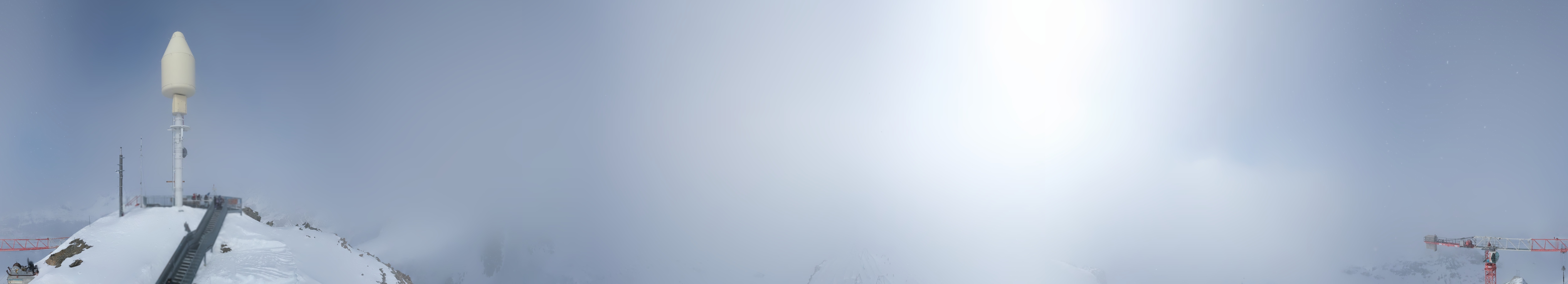 Archiv Foto Webcam Kleinmatterhorn Zermatt