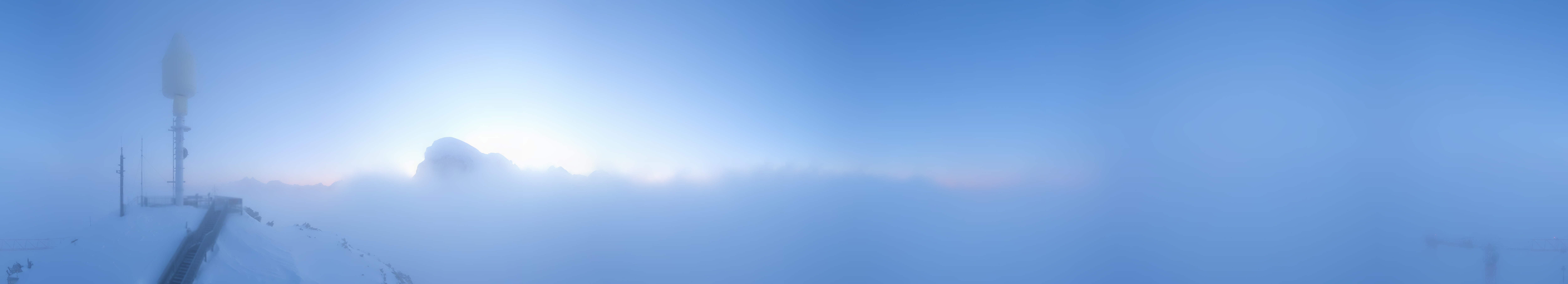 Archiv Foto Webcam Kleinmatterhorn Zermatt