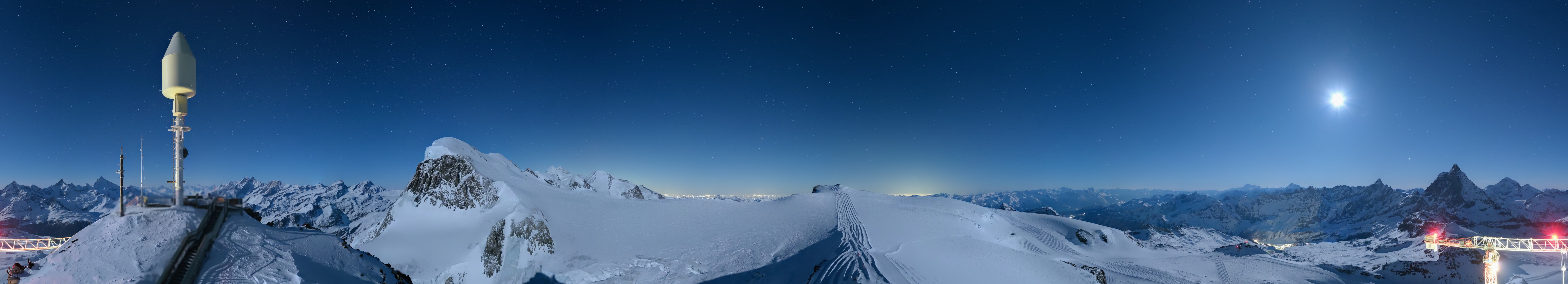 Archiv Foto Webcam Kleinmatterhorn Zermatt