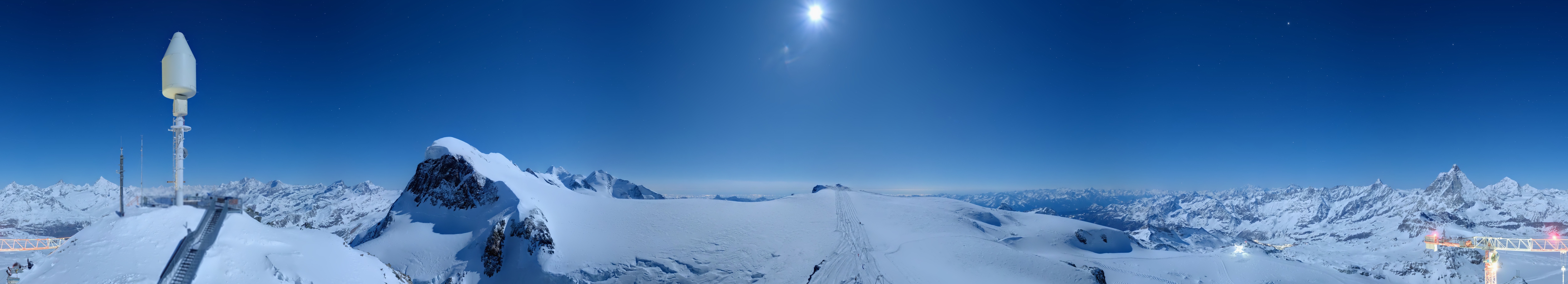 Archiv Foto Webcam Kleinmatterhorn Zermatt