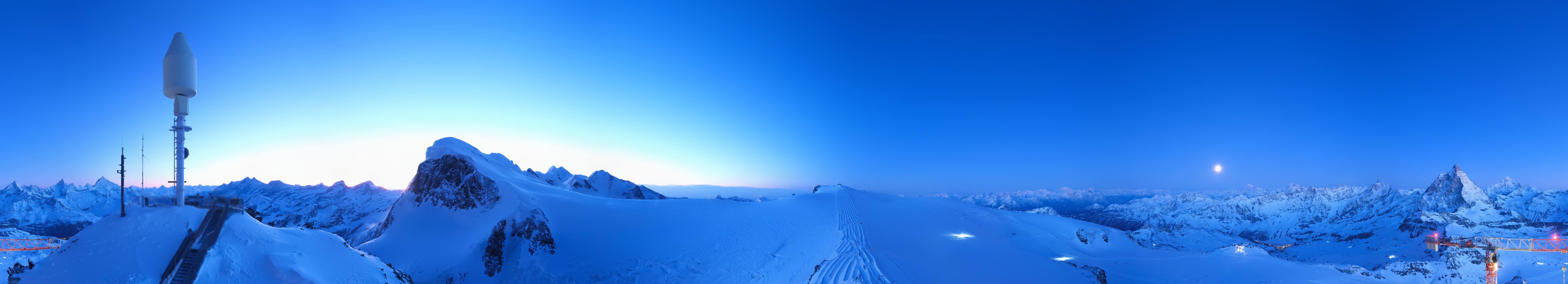 Archiv Foto Webcam Kleinmatterhorn Zermatt