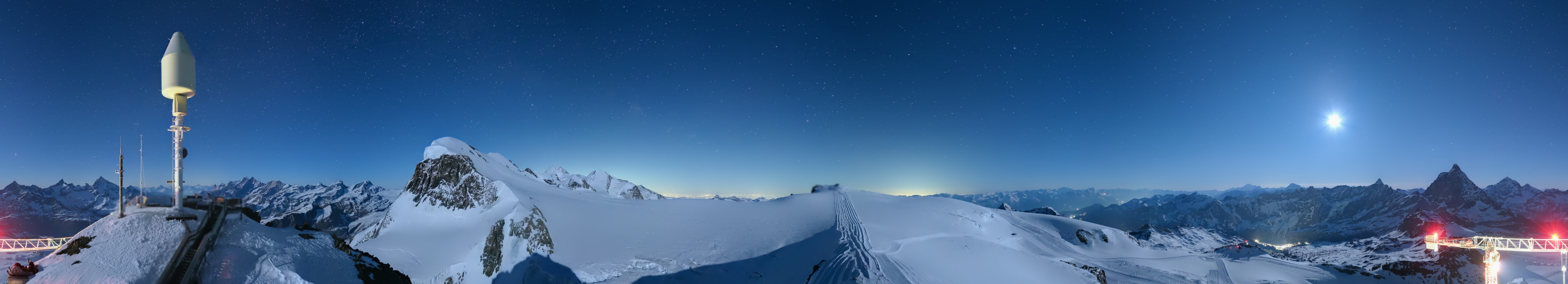 Archiv Foto Webcam Kleinmatterhorn Zermatt