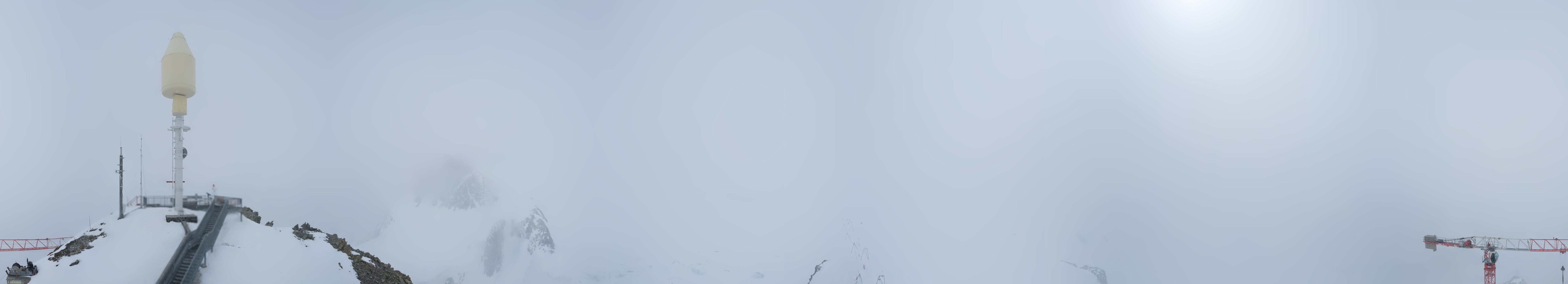 Archiv Foto Webcam Kleinmatterhorn Zermatt