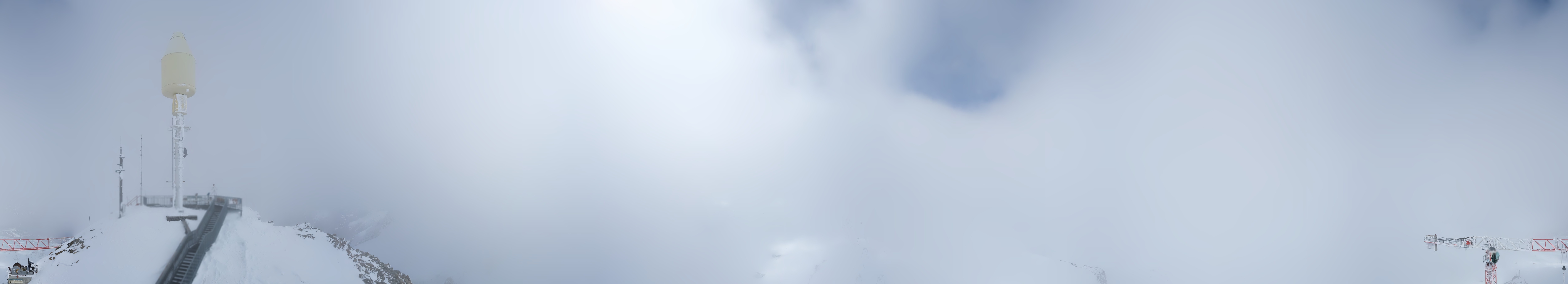 Archiv Foto Webcam Kleinmatterhorn Zermatt