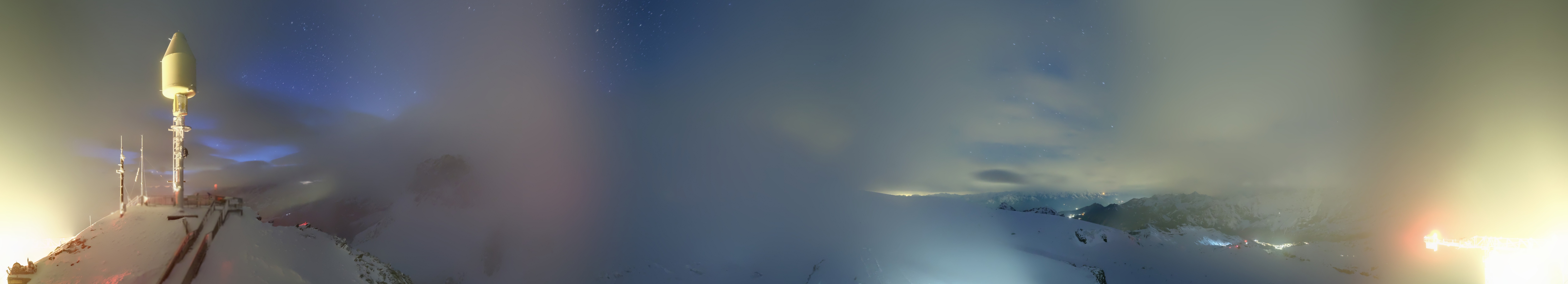 Archived image Webcam Kleinmatterhorn Zermatt