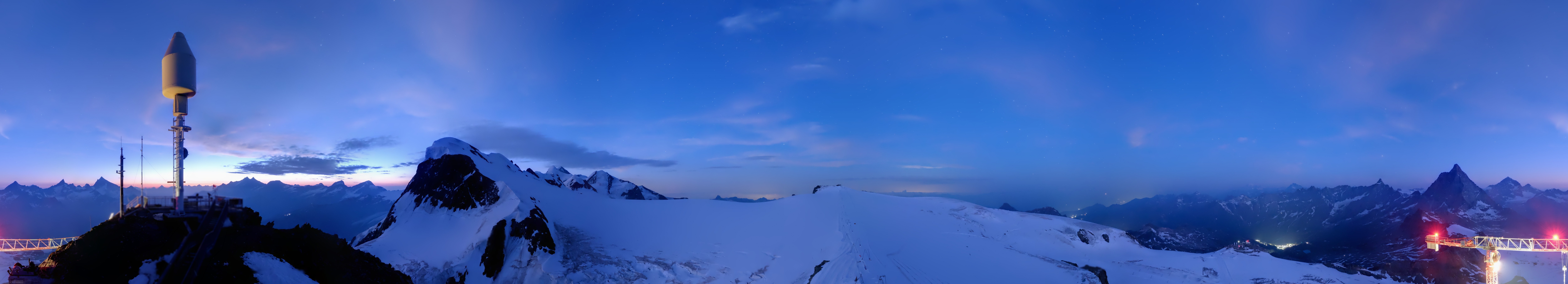 Archiv Foto Webcam Kleinmatterhorn Zermatt