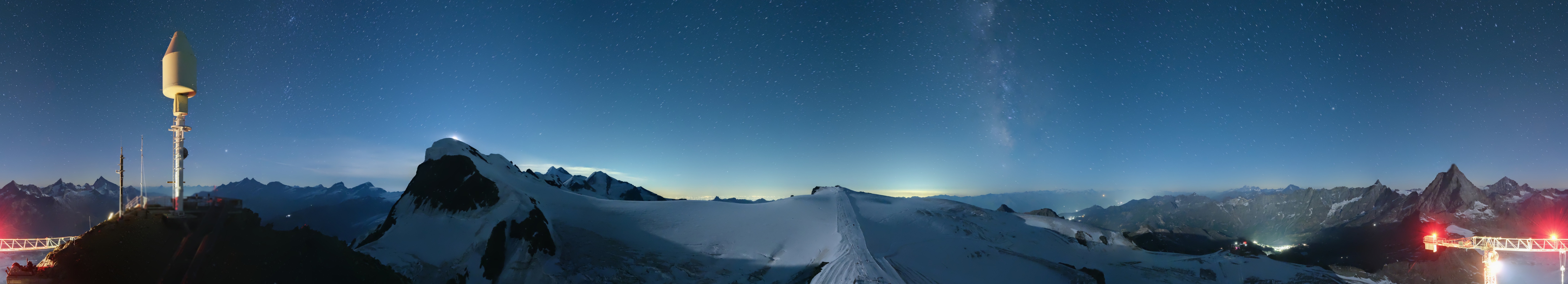 Archiv Foto Webcam Kleinmatterhorn Zermatt