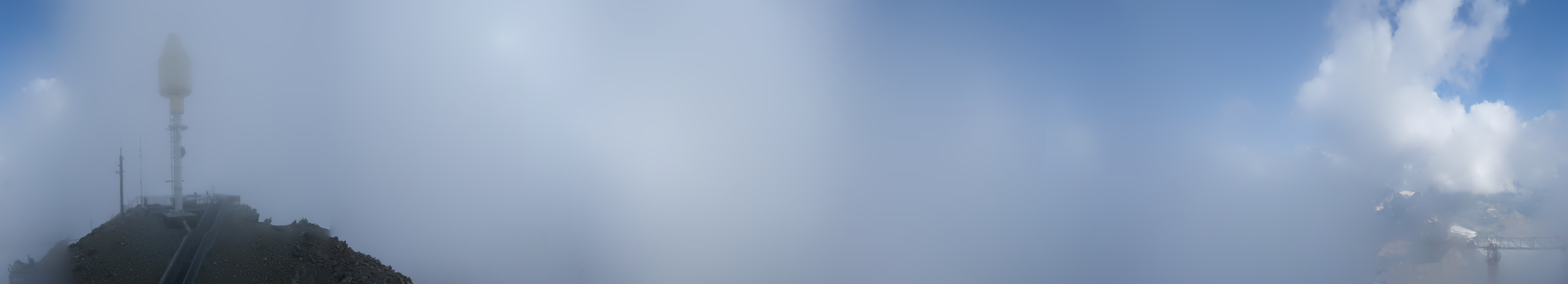 Archived image Webcam Kleinmatterhorn Zermatt