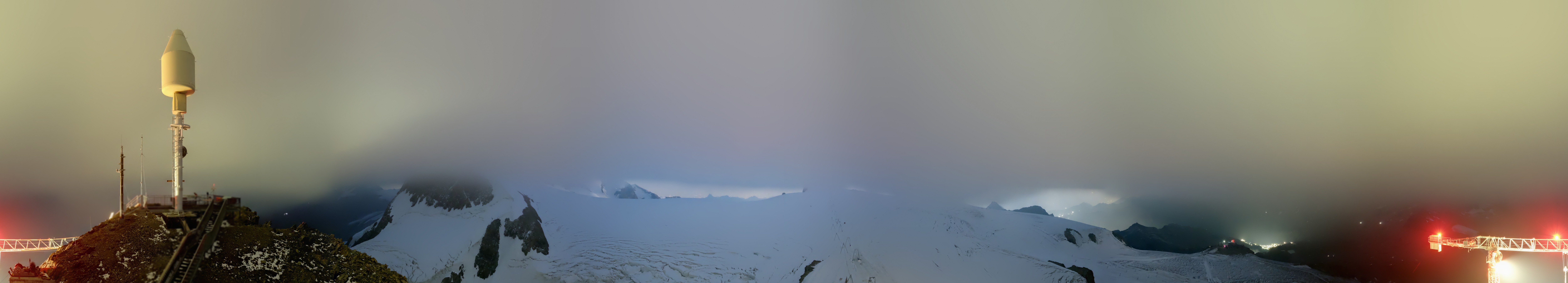 Archiv Foto Webcam Kleinmatterhorn Zermatt