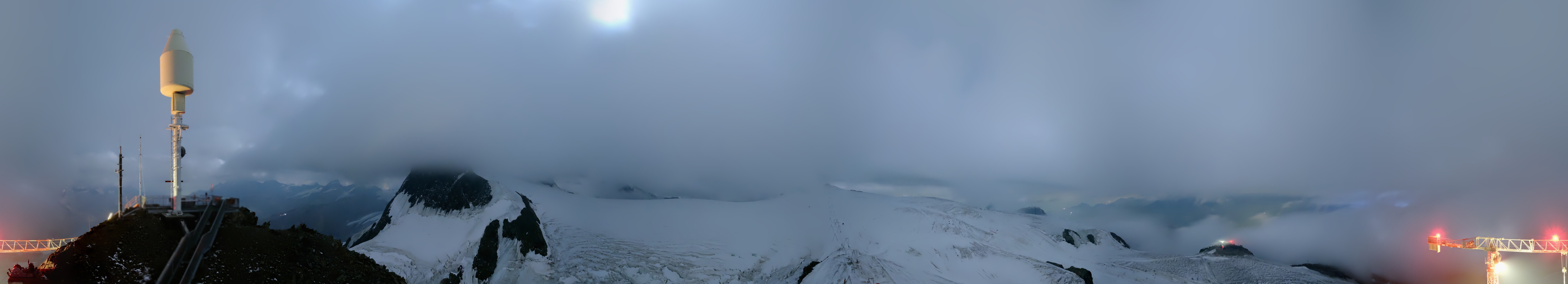 Archived image Webcam Kleinmatterhorn Zermatt