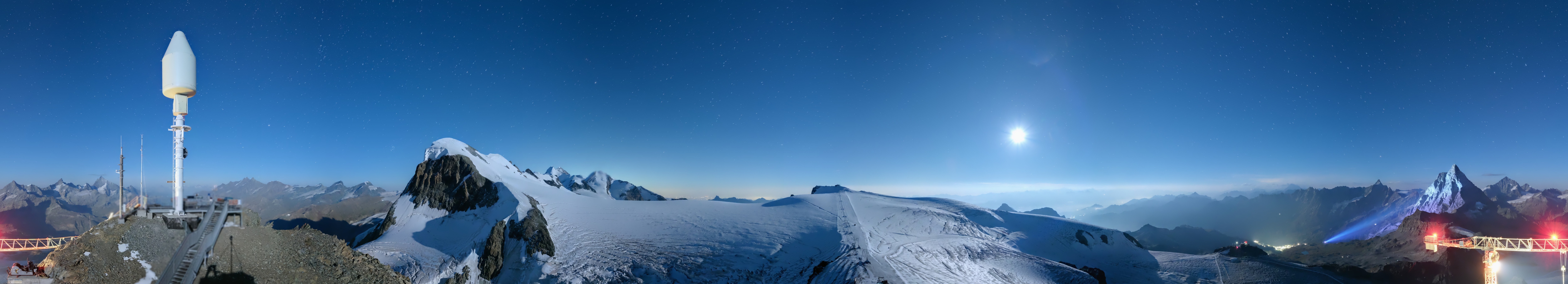 Archiv Foto Webcam Kleinmatterhorn Zermatt