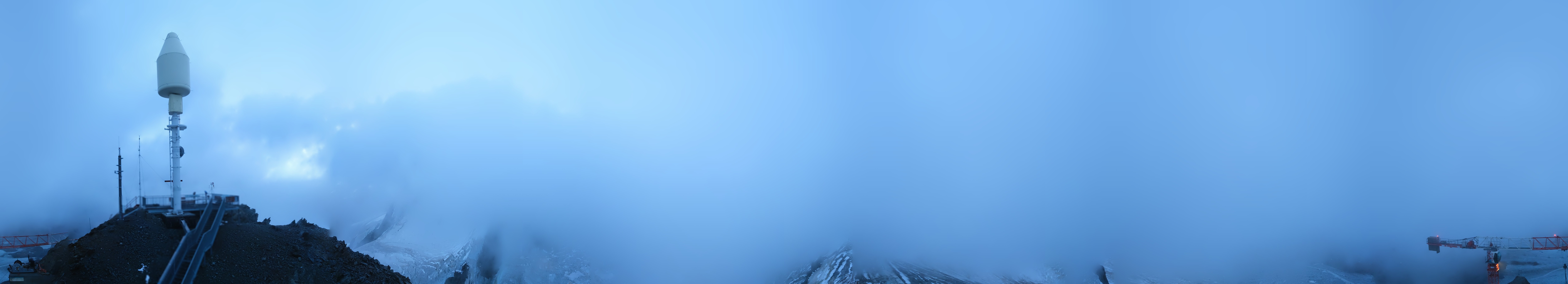 Archiv Foto Webcam Kleinmatterhorn Zermatt