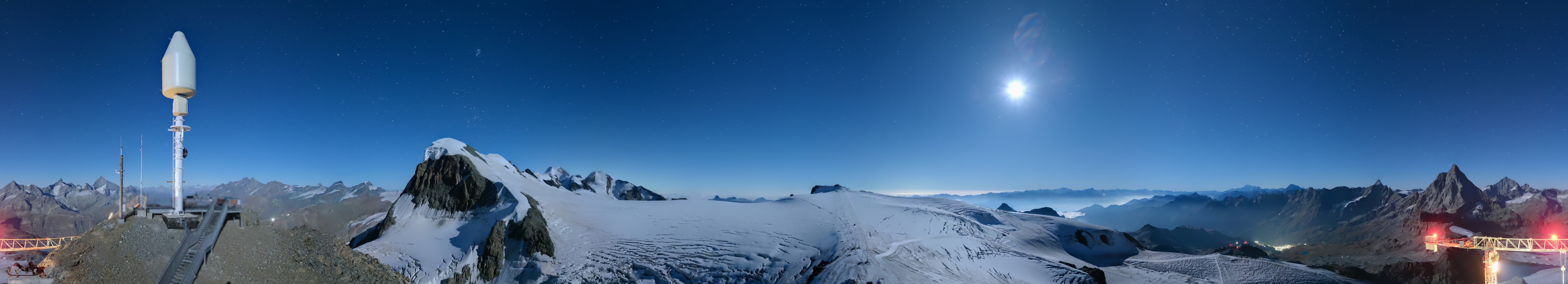 Archiv Foto Webcam Kleinmatterhorn Zermatt