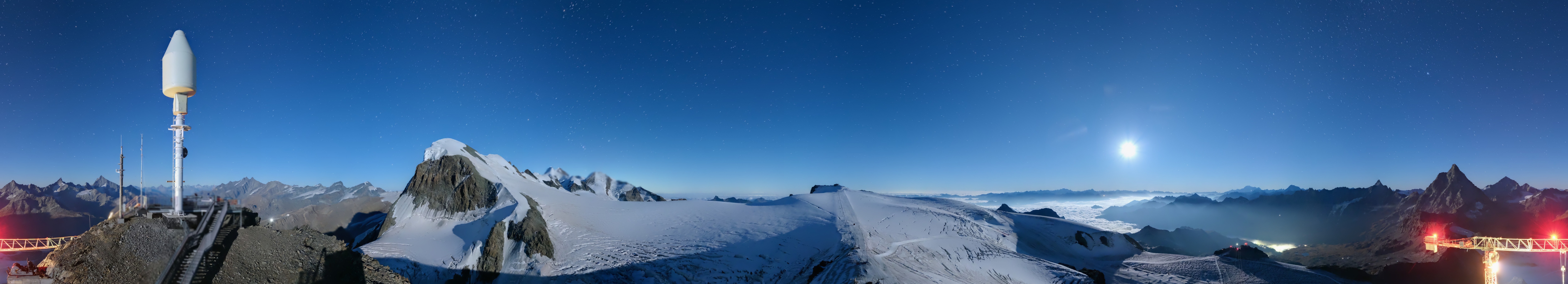 Archiv Foto Webcam Kleinmatterhorn Zermatt