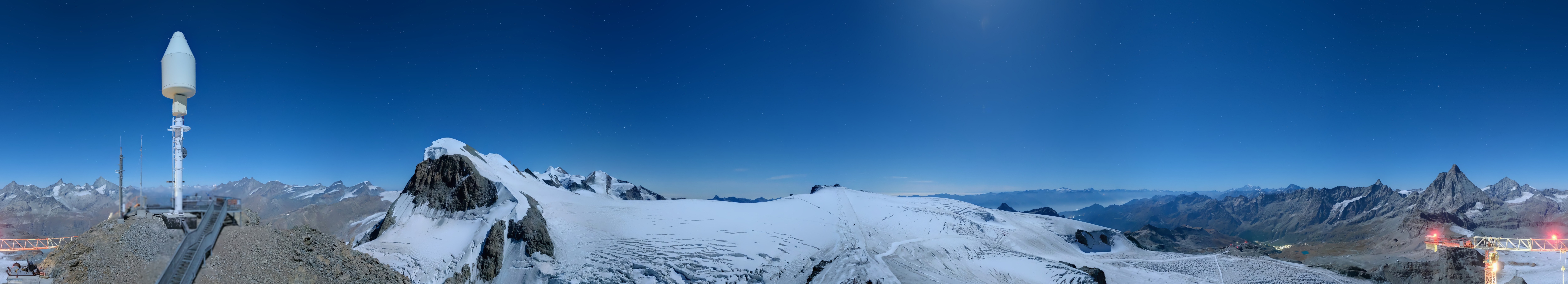 Archiv Foto Webcam Kleinmatterhorn Zermatt
