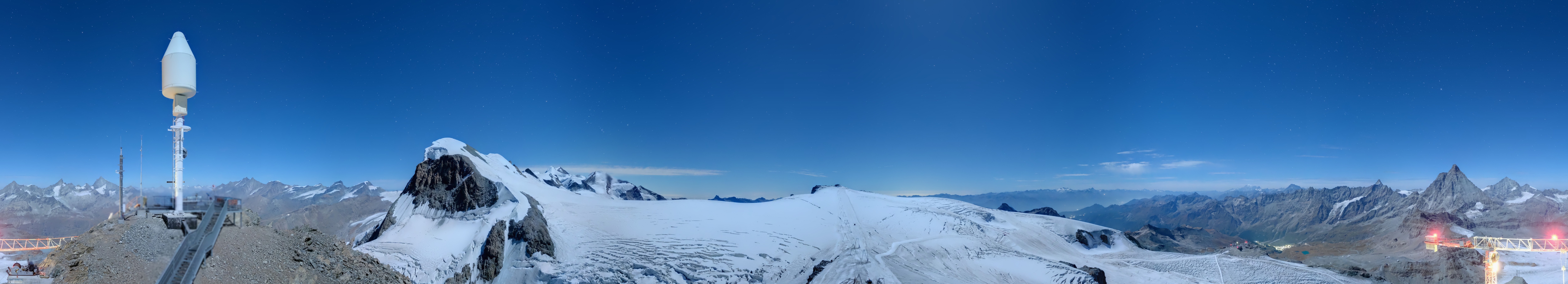 Archiv Foto Webcam Kleinmatterhorn Zermatt