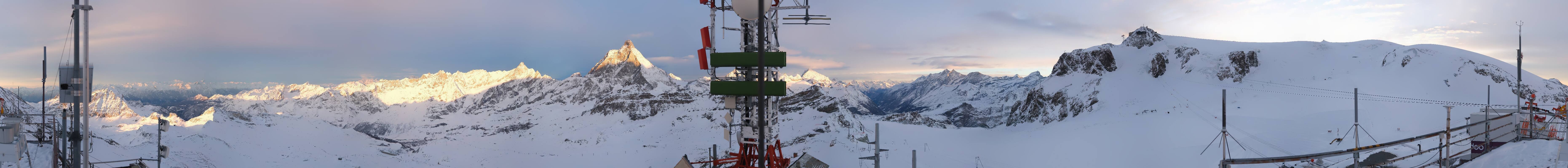 Archiv Foto Webcam Plateau Rosa Breuil Cervinia