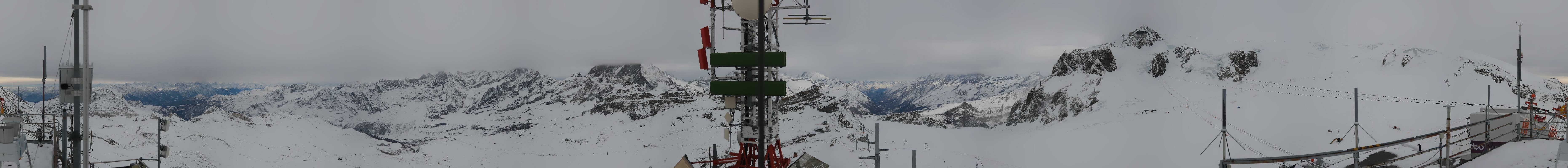 Archiv Foto Webcam Plateau Rosa Breuil Cervinia