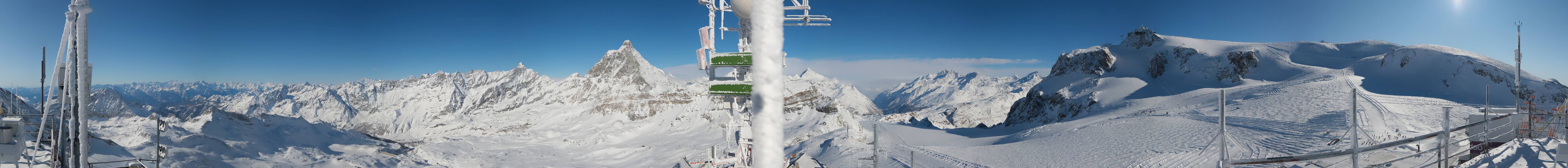 Archiv Foto Webcam Plateau Rosa Breuil Cervinia