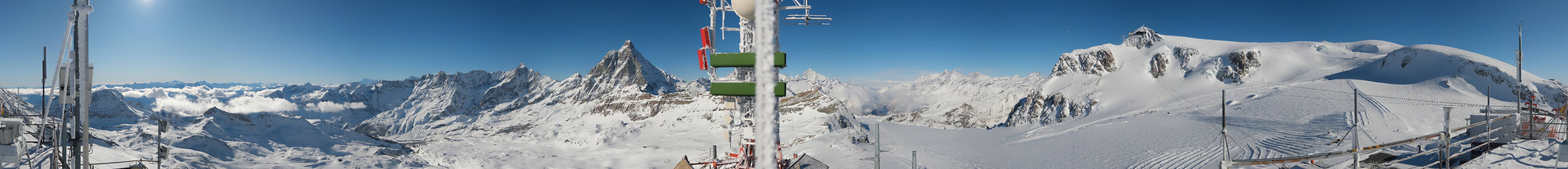 Archived image Webcam Plateau Rosa Breuil Cervinia