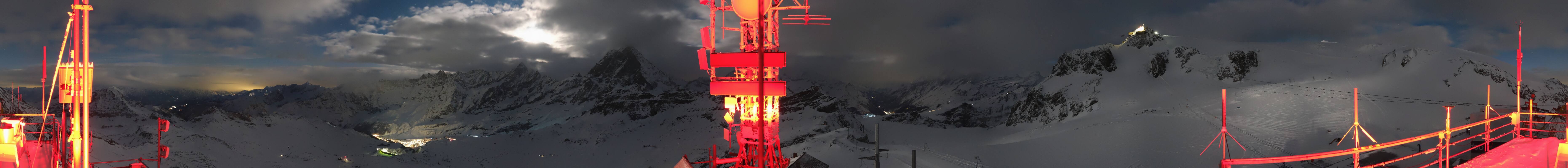 Archiv Foto Webcam Plateau Rosa Breuil Cervinia