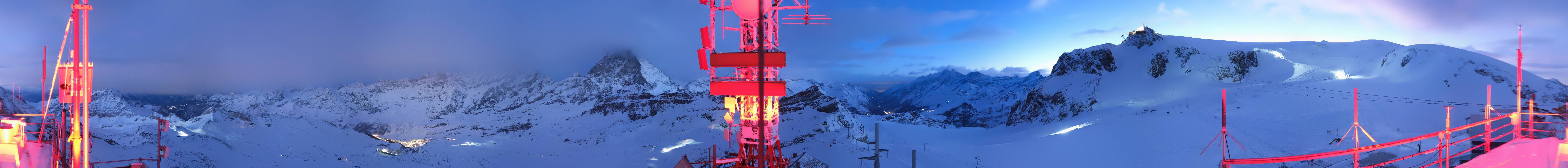 Archiv Foto Webcam Plateau Rosa Breuil Cervinia