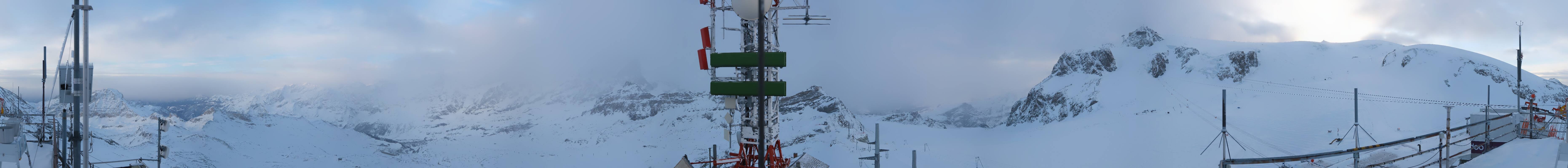 Archiv Foto Webcam Plateau Rosa Breuil Cervinia