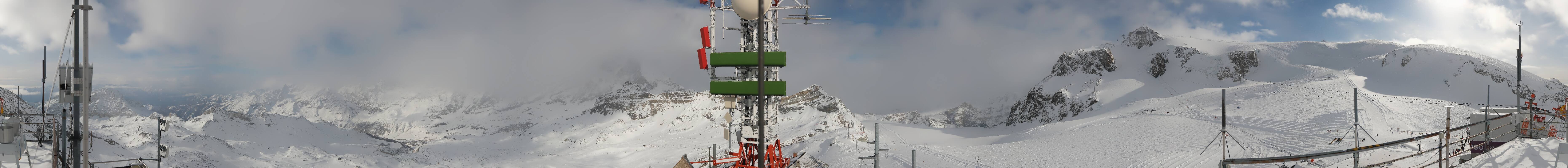 Archiv Foto Webcam Plateau Rosa Breuil Cervinia