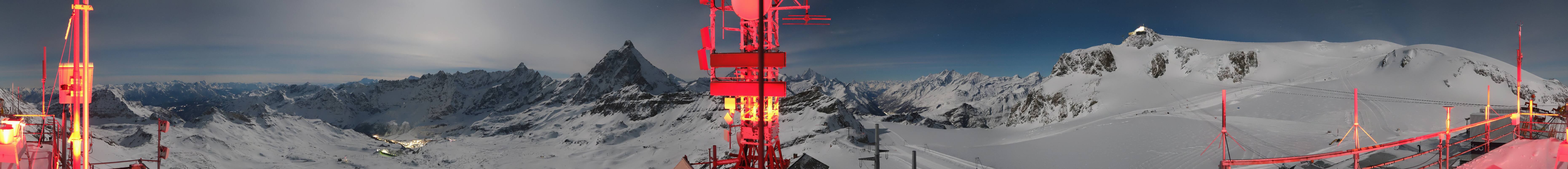 Archiv Foto Webcam Plateau Rosa Breuil Cervinia