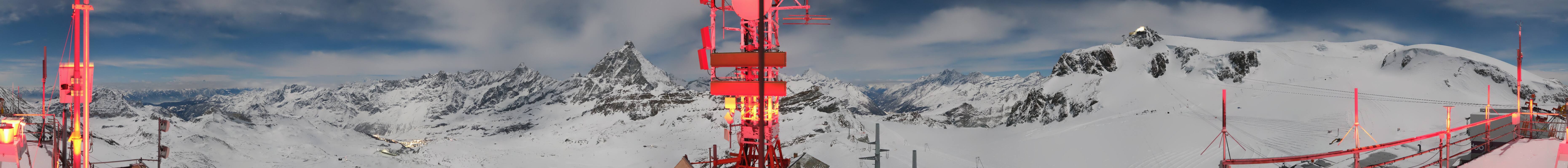 Archiv Foto Webcam Plateau Rosa Breuil Cervinia