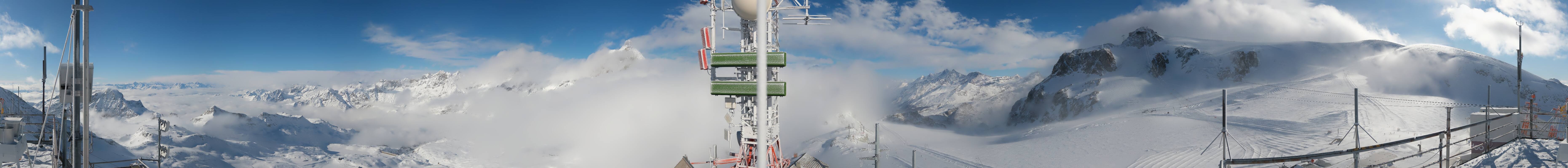 Archived image Webcam Plateau Rosa Breuil Cervinia