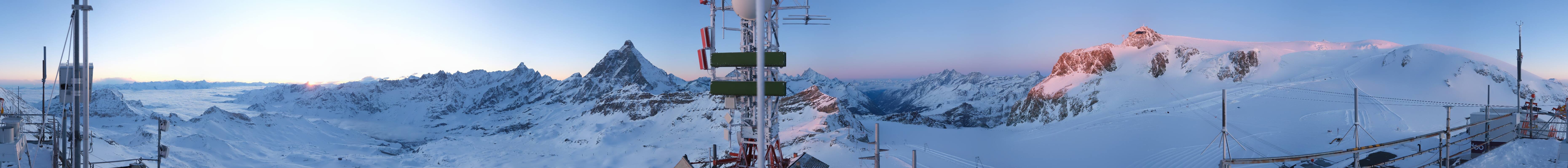 Archived image Webcam Plateau Rosa Breuil Cervinia