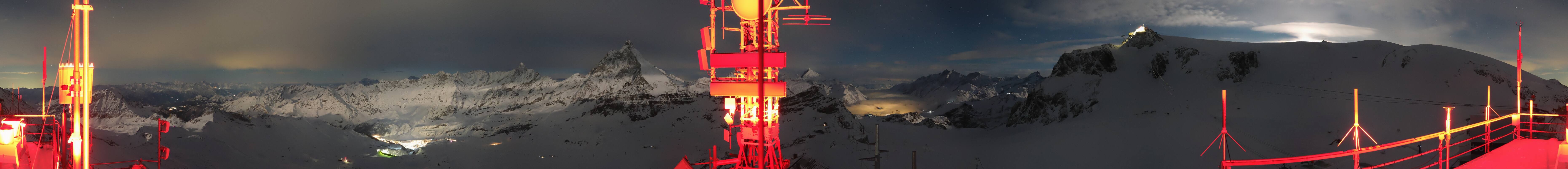 Archiv Foto Webcam Plateau Rosa Breuil Cervinia