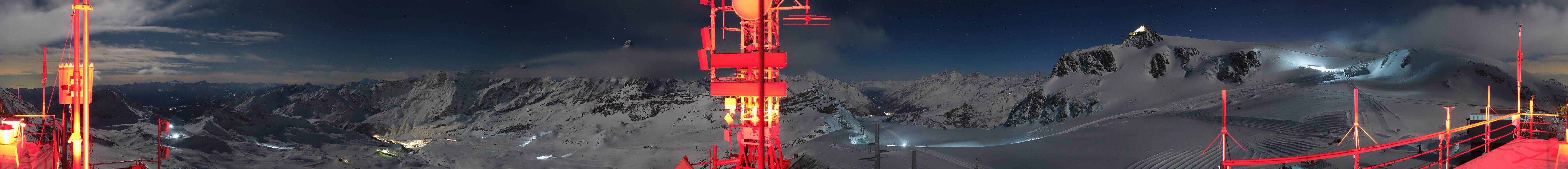 Archiv Foto Webcam Plateau Rosa Breuil Cervinia