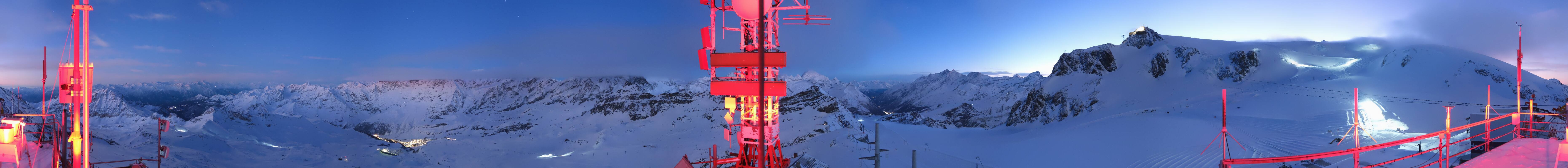 Archiv Foto Webcam Plateau Rosa Breuil Cervinia