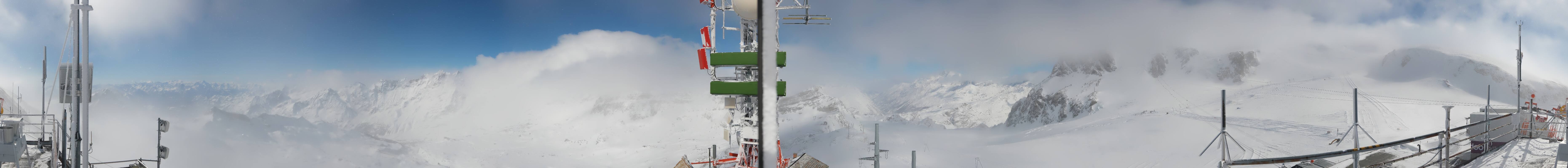 Archiv Foto Webcam Plateau Rosa Breuil Cervinia