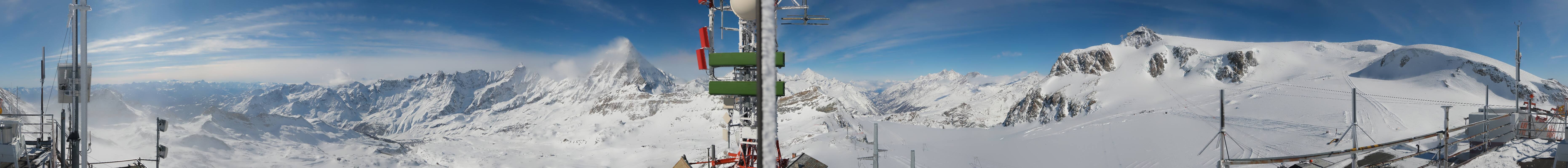 Archiv Foto Webcam Plateau Rosa Breuil Cervinia