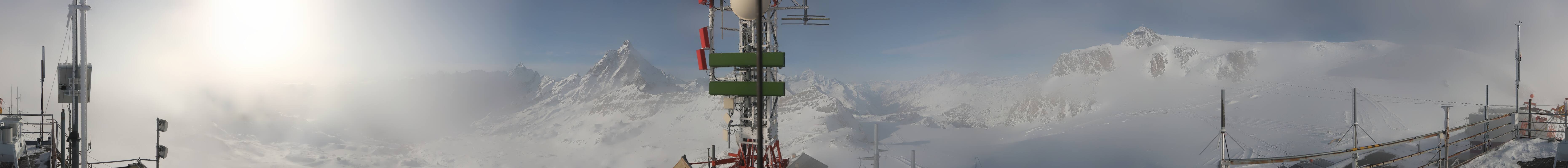 Archiv Foto Webcam Plateau Rosa Breuil Cervinia