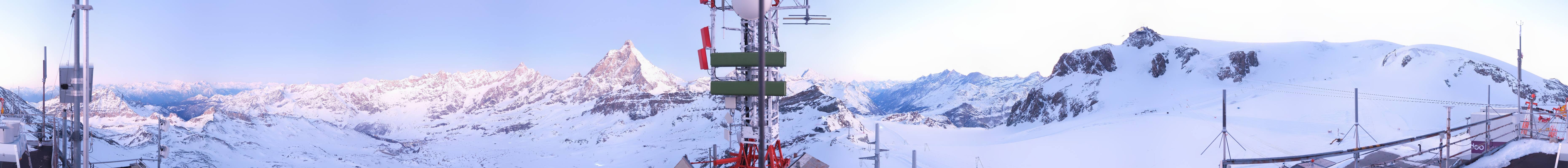 Archived image Webcam Plateau Rosa Breuil Cervinia