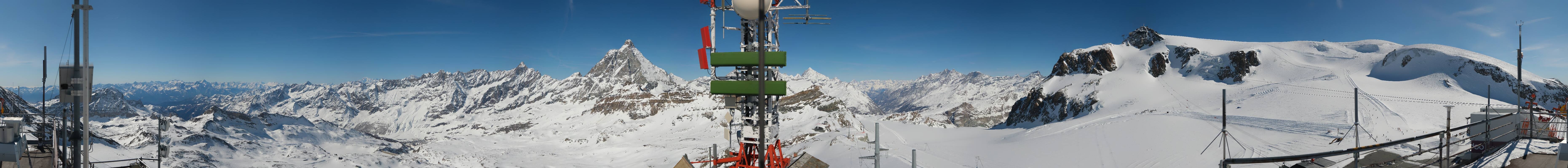 Archived image Webcam Plateau Rosa Breuil Cervinia