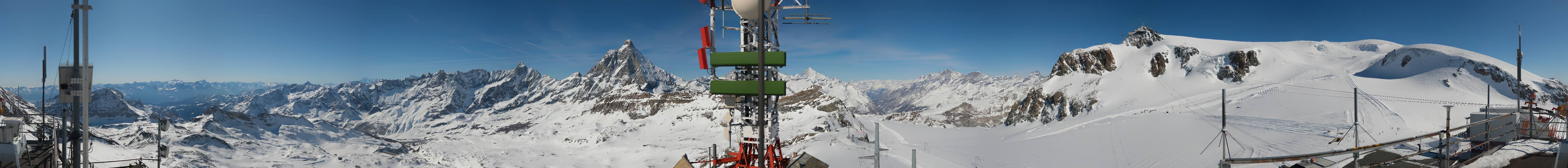 Archived image Webcam Plateau Rosa Breuil Cervinia