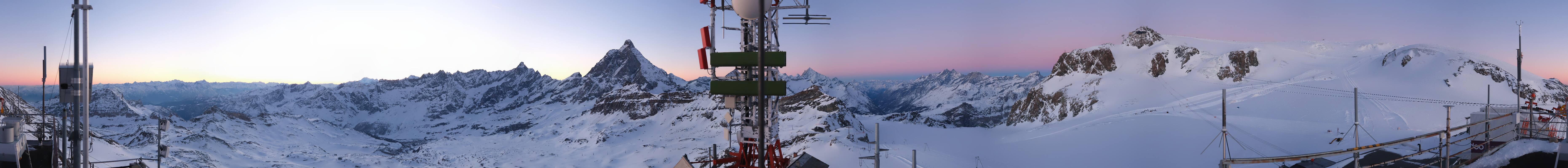 Archived image Webcam Plateau Rosa Breuil Cervinia