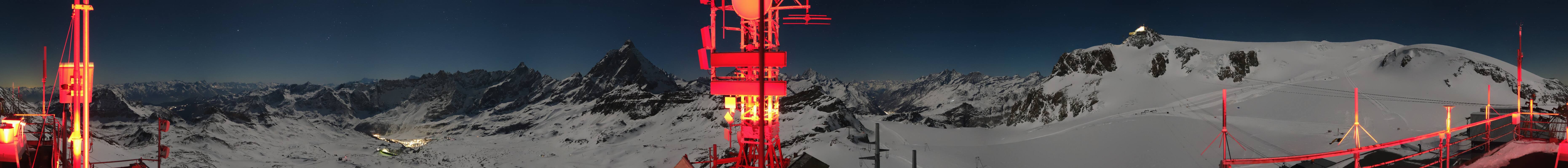 Archived image Webcam Plateau Rosa Breuil Cervinia